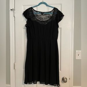 Beautiful Black Cocktail Dress - Torrid - Like New